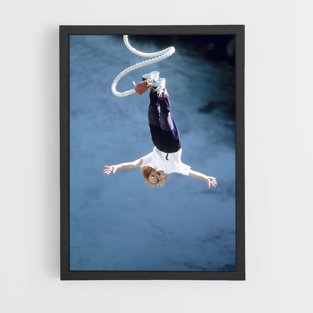 Poster Bungee jumping vide – affiche Saut à l’élastique (vue 2)